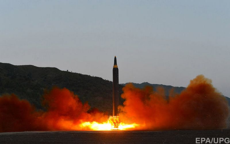 Северная Корея провела очередное ракетное испытание 1