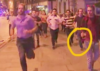 Лондонца, который бежал с места теракта со стаканом пива в руке, назвали символом храбрости Британии