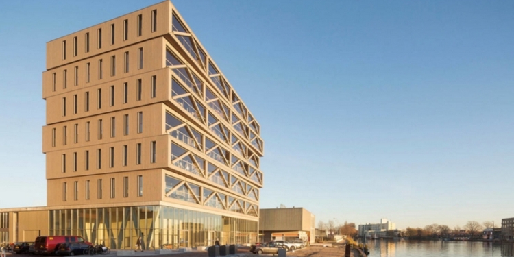 Американские строители планируют построить первую в мире полностью деревянную 11-этажную высотку