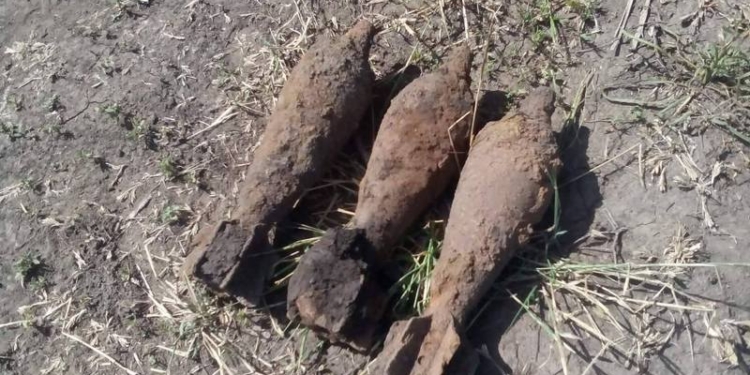 На Николаевщине обезвредили 4 взрывоопасных предмета – и времен прошлых войн, и современные