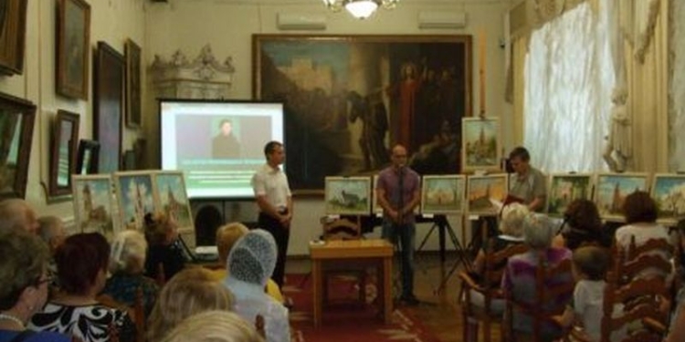 В Николаевском художественном музее им.Верещагина показали лютеранские церкви в Украине