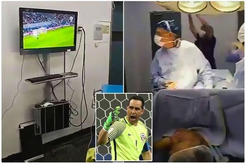 «Болели» все, кроме пациента: в чилийской больнице врачи одновременно оперировали и смотрели футбольный матч 1