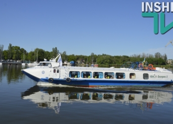 Дубль 2. В Николаеве ещё раз торжественно запустили НИБУЛОНовский рейс на Вознесенск, но уже с губернатором Савченко