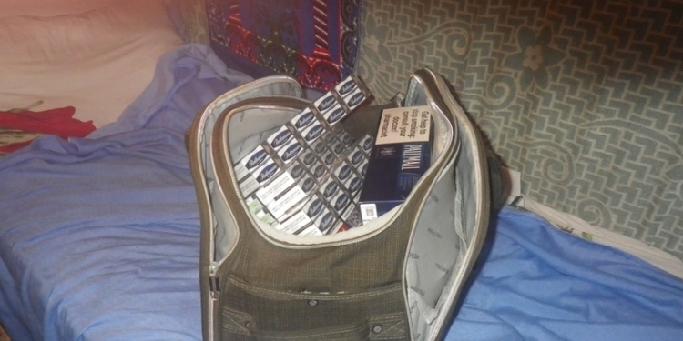 На пришедшем в Николаев иностранном судне пограничники обнаружили незадекларованные сигареты