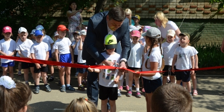 В Корабельном районе Николаева появился новый спортивно-игровой комплекс