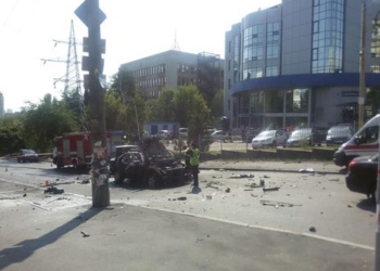 Это теракт. Погибшим при взрыве машины в Киеве оказался руководитель спецназа разведки