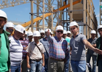 Перегрузочный терминал «НИБУЛОНа» в Голой Пристани построен. Осталось постелить газон