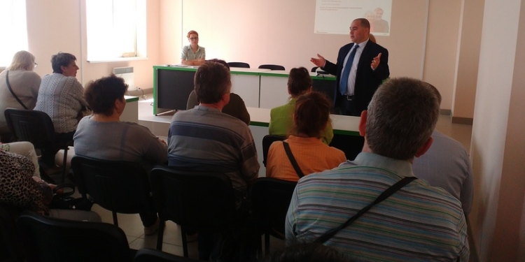 ПриватБанк совместно с Пенсионным фондом организовал обучение будущих николаевских пенсионеров финансовой грамотности