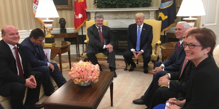 Встреча Порошенко и Трампа состоялась. О чем говорили