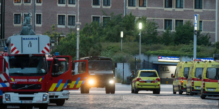 Бельгийская полиция застрелила неизвестного, который устроил взрыв возле вокзала в Брюсселе