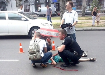 В Николаеве машина сбила школьника на пешеходном переходе
