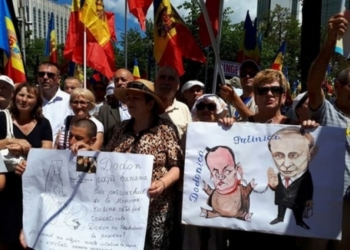 В Кишиневе протестовали против изменения избирательной системы Молдовы