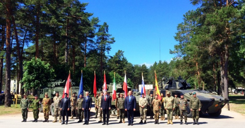 В Латвии официально начал действовать батальон НАТО численностью более 1000 человек 1