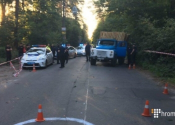 Утренняя стрельба под Киевом: лесорубы отстреливались от местных жителей