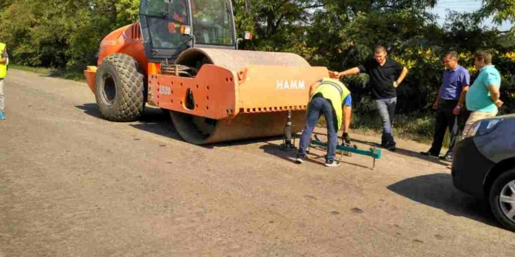 Ремонт дороги Н-11. Дорожники утверждают, что все технологии соблюдаются