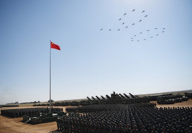 В Китае провели масштабный военный парад по случаю 90-летнего юбилея создания Народно-освободительной армии 19