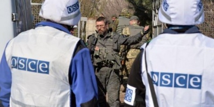 Пророссийские боевики не пустили ОБСЕ в Новоазовск