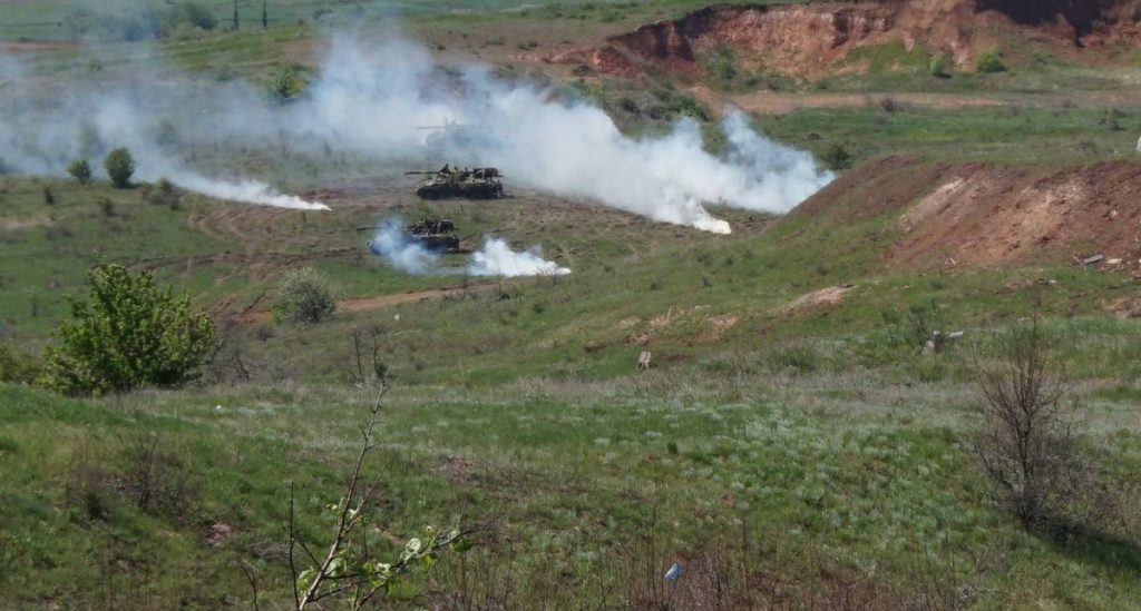 На военном полигоне в Днепропетровской области ранены 8 военнослужащих 1