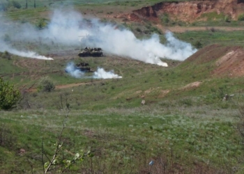На военном полигоне в Днепропетровской области ранены 8 военнослужащих