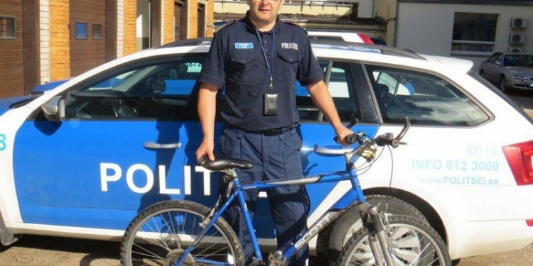 Эстонская полиция нашла велосипед, который украли 14 лет назад
