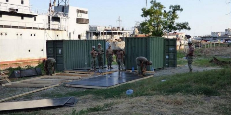 А где ж еще? В Очакове начали строить морской операционный центр