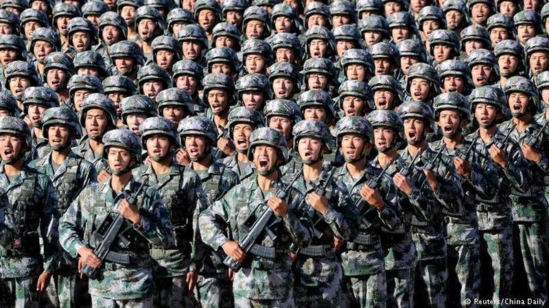В Китае провели масштабный военный парад по случаю 90-летнего юбилея создания Народно-освободительной армии 3
