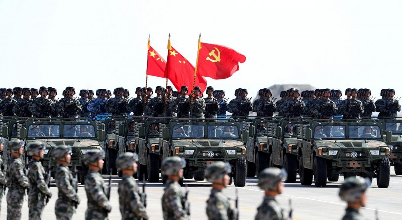 В Китае провели масштабный военный парад по случаю 90-летнего юбилея создания Народно-освободительной армии 5