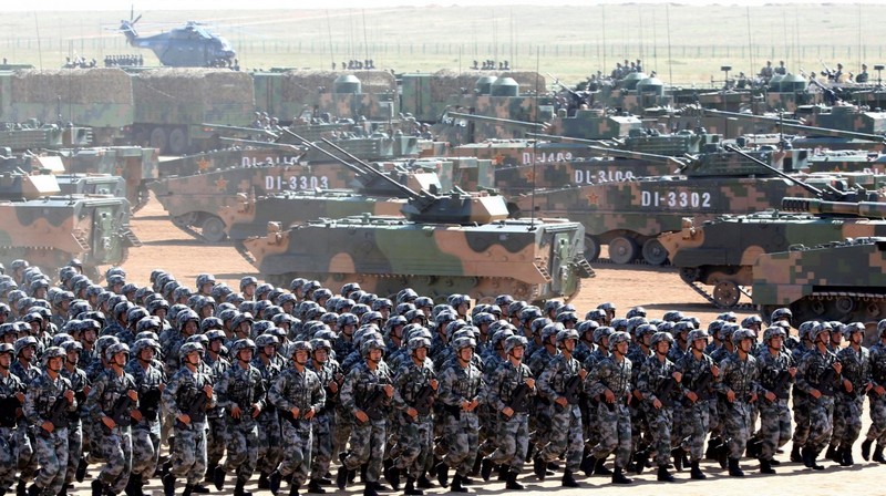 В Китае провели масштабный военный парад по случаю 90-летнего юбилея создания Народно-освободительной армии 9