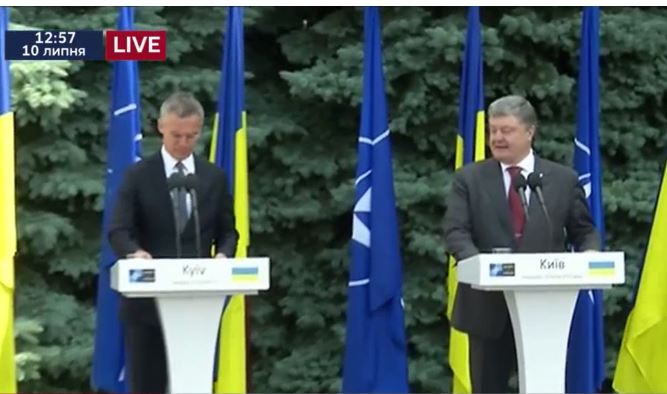 Украина-НАТО. Порошенко и Столтенберг рассказали о планах сотрудничества 1