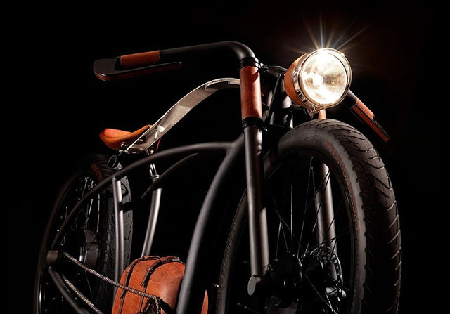 Поляки создали электрический велосипед - внешне раритетный, на самом деле скоростной 9
