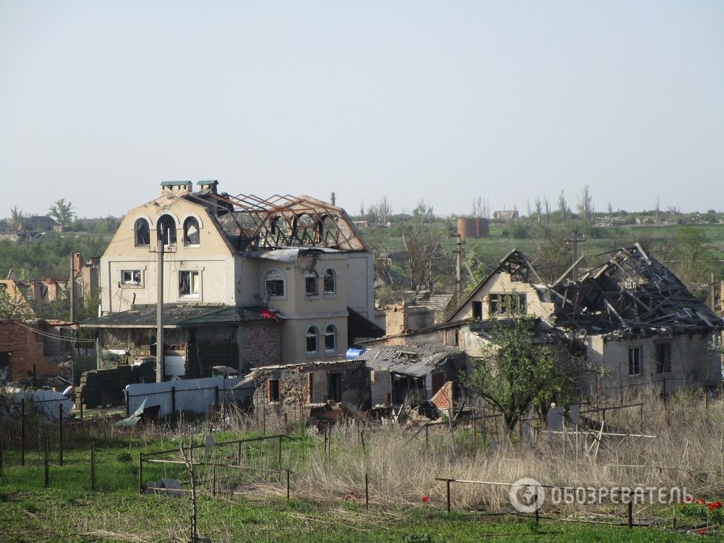 Разруха и бродячие псы: фото руин элитного поселка под Донецком 27