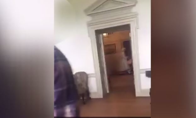 Женщина в белом. В США в музее сняли на видео привидение