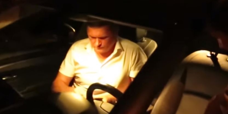 Не в первый раз. В Киеве остановили машину с пьяным российским дипломатом за рулем