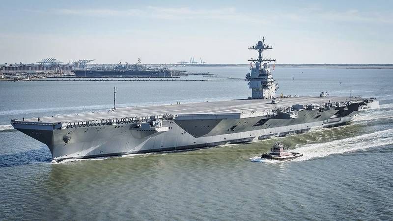 ВМС США получили гигантский авианосец стоимостью $13 млрд 3