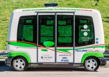 В Эстонии запустят бесплатные автобусы-беспилотники
