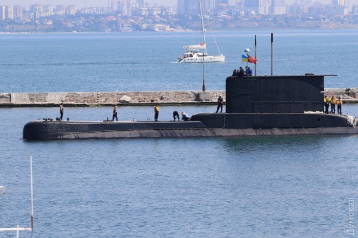 В Одессе всплыла турецкая подводная лодка 39