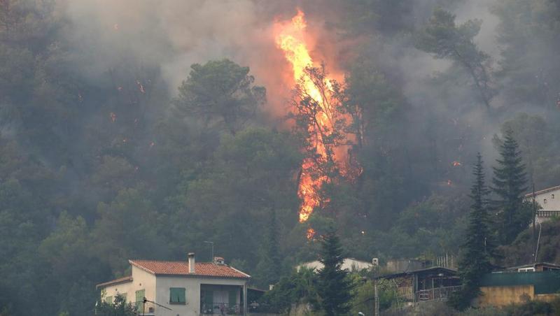 На юге Франции из-за лесных пожаров эвакуировали 10 тыс человек 1