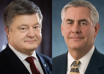 Тиллерсон пообщался с Порошенко. Но до этого общественники успели ему рассказать о коррупции