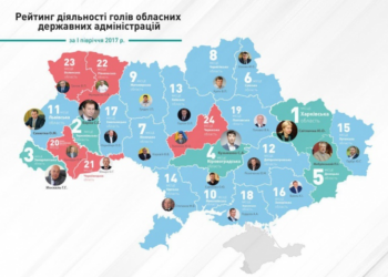 Алексей Савченко поднялся на один пункт в рейтинге губернаторов от Комитета избирателей Украины