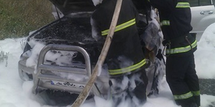 В воскресенье на Николаевщине дважды горели автомобили