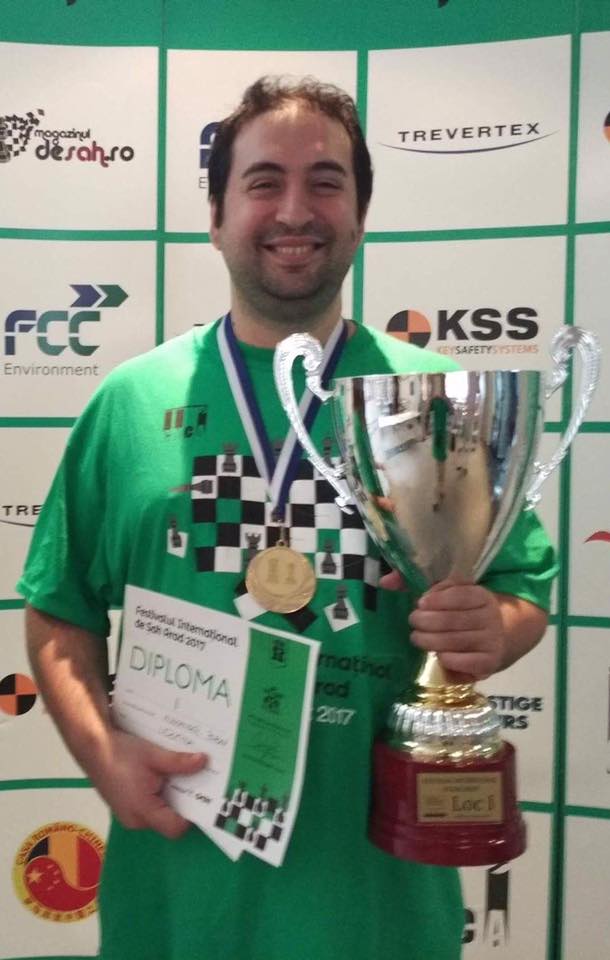 Николаевский гроссмейстер Александр Зубов стал победителем Международного шахматного турнира в Румынии 1