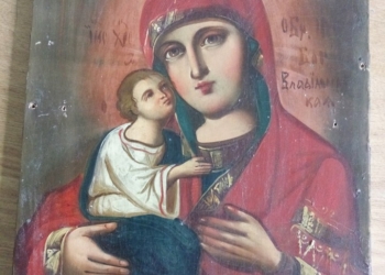 На Николаевщине СБУ предупредила контрабандный вывоз за границу деревянной иконы Божьей матери