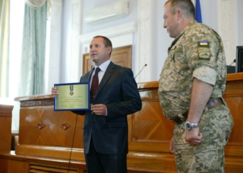 Заммэра Николаева Юрия Степанца Президент отметил за участие в АТО