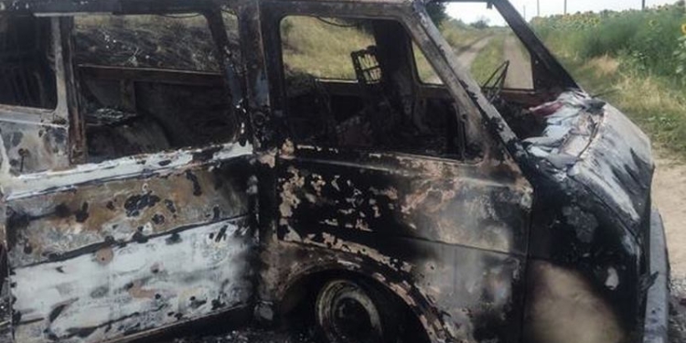 Николаевские полицейские раскрыли жестокое убийство с поджогом жителя Казанки