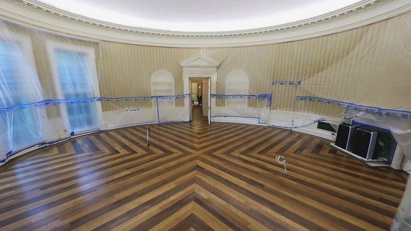 В Белом доме впервые за 70 лет делают капремонт 1