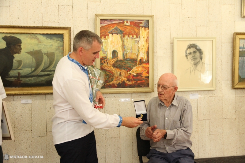 Старейший николаевский художник отпраздновал свое 90-летие 3