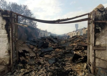 На Николаевщине после ссоры с родителями психически нездоровый мужчина поджег местную ферму