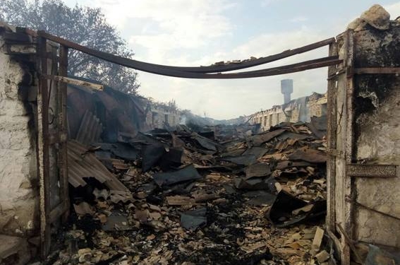 На Николаевщине после ссоры с родителями психически нездоровый мужчина поджег местную ферму