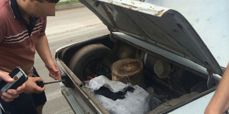 В Николаеве укравшего прямо с вагона уголь мужчину выследили неравнодушные граждане