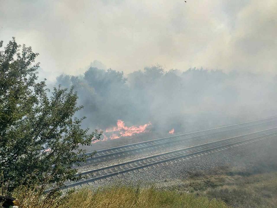 Пожар в Витовском районе Николаевской области локализован - спасатели 4